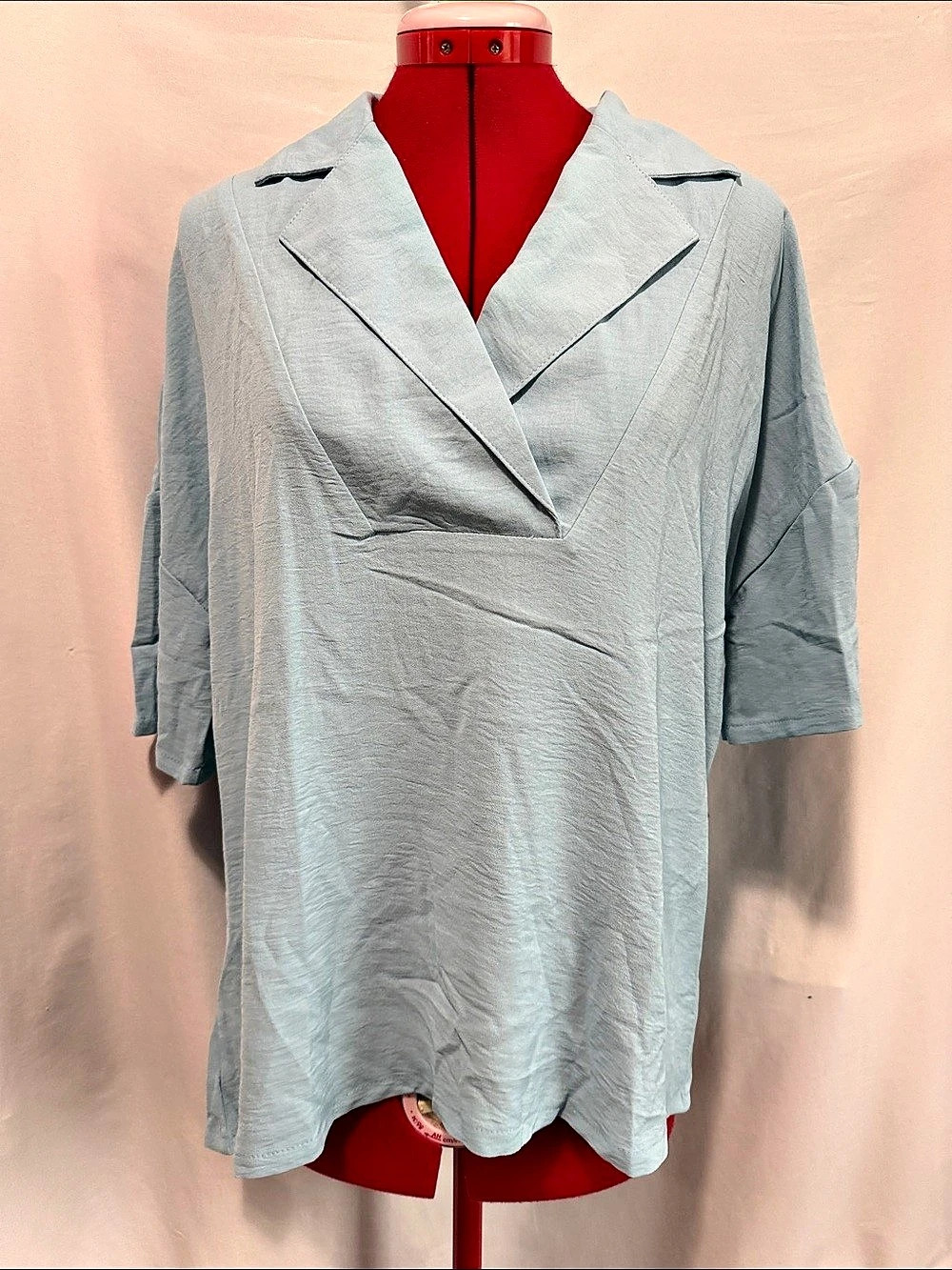 Blue Tunic Size Large Like New